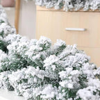 Holiday Frosted Christmas Garland — additional view