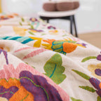 Soft Blossom Breeze Coverlet — product in use