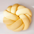 Puffy Pretzel Cushion — product in use