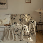 Purrsoft Cotton Nap Blanket — product detail view