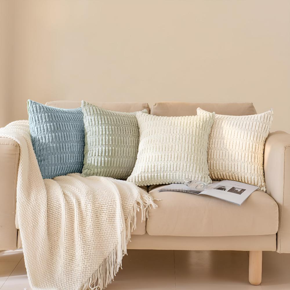 Plush Ridge Cushion Covers — main product photo