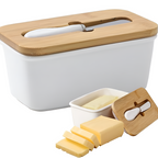 Sleek Butter Cutter Container — alternate angle view