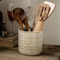 Bloom Craft Ceramic Utensil Holder — main product photo