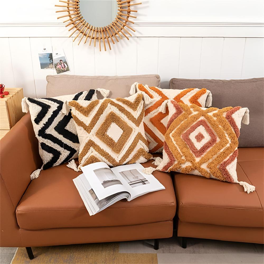 Casablanca Tufted Cushion Cover — main product photo