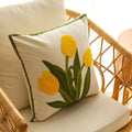 Blooming Tulip Cushion Cover — product feature detail