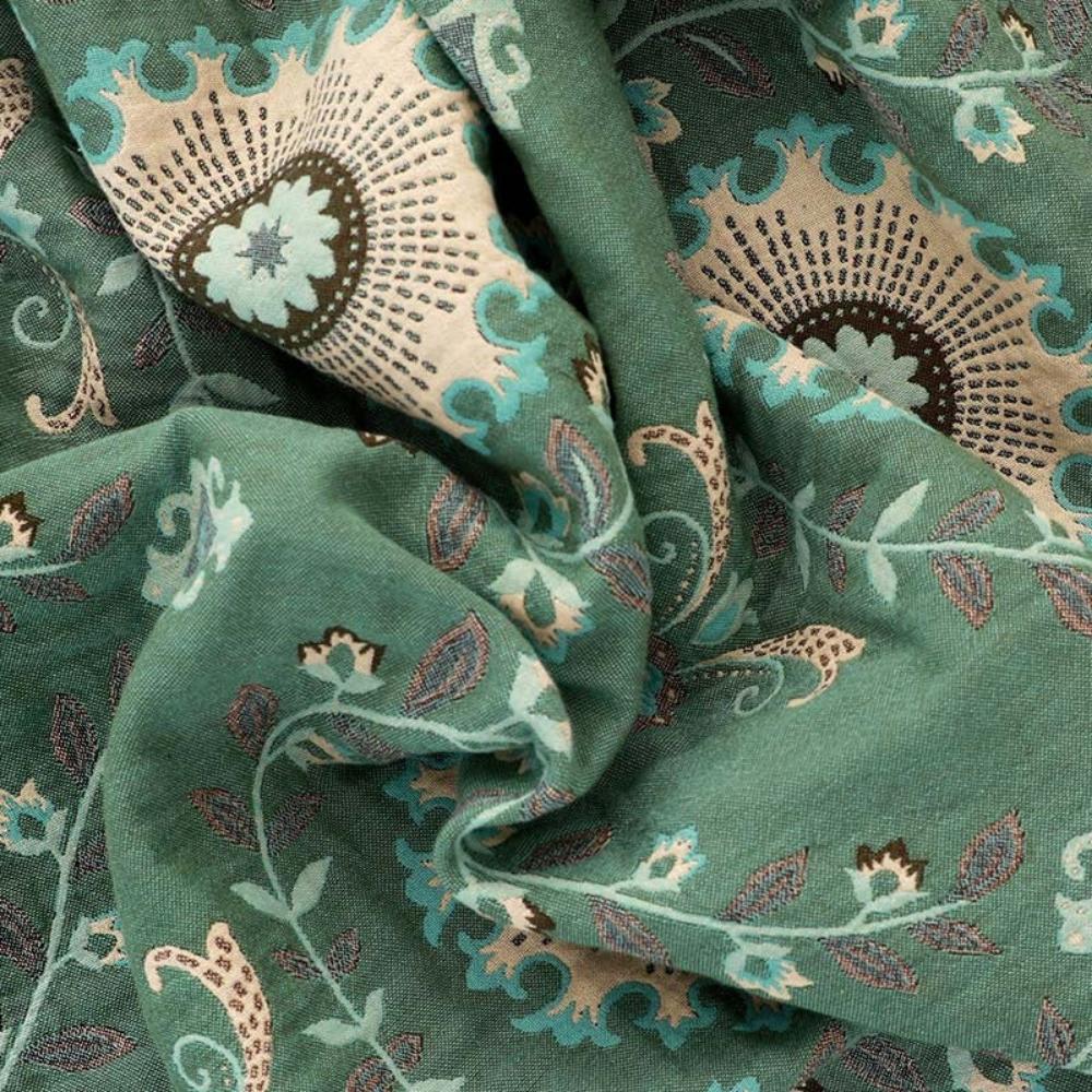 Retro Mandala Reversible Blanket — product in use