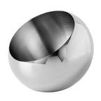 Modern Arc Steel Fruit Bowl — product in use