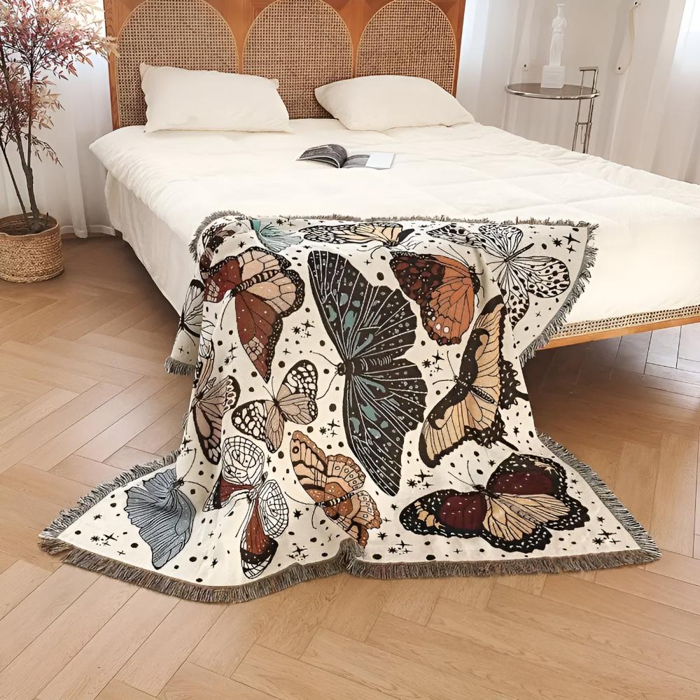 Butterfly Garden Blanket — main product photo