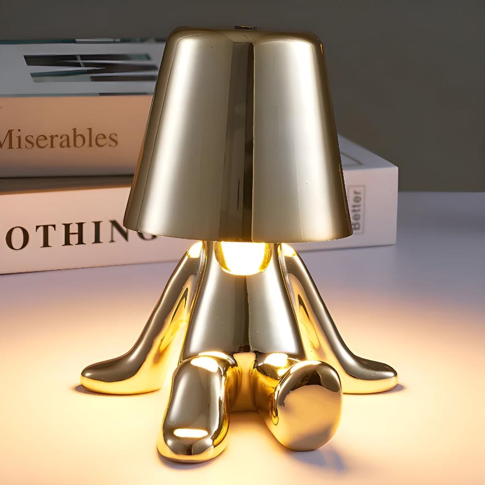 The Thinker Lamp — material texture close-up