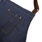 Adjustable Denim Apron — product feature detail