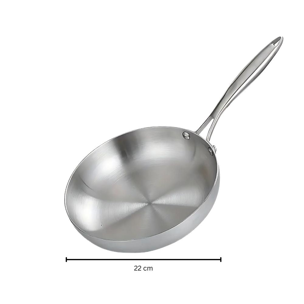 Stainless Steel Frying Pan — additional view