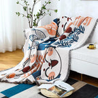 Tassel Tide All-Season Sofa Cover — size and scale reference