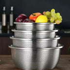 Rinse Mix Stainless Colander Duo Set — additional view