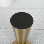 Elegant Brass Candle Holders | Set of 3 — product feature detail