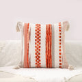 Double-Sided Boho Stripe Cushion Covers — additional view