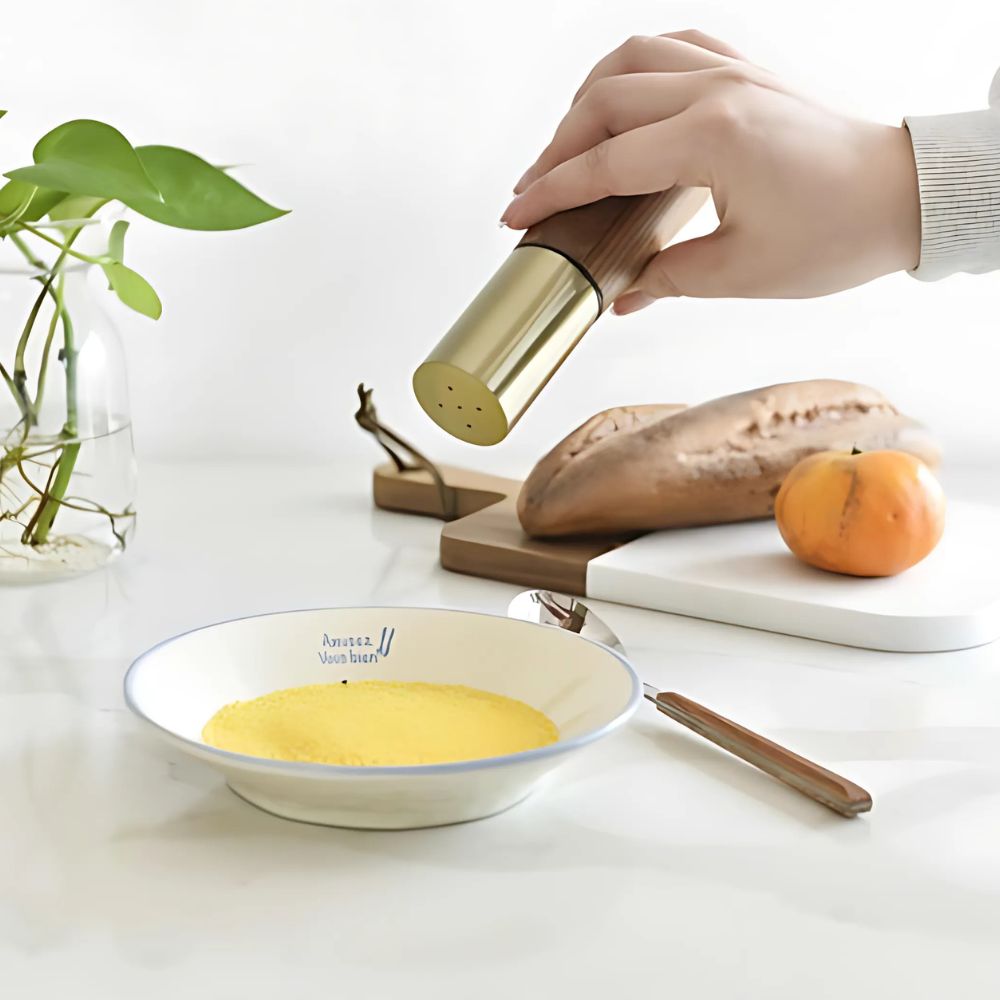 Naturewood Spice Grinder — product in use