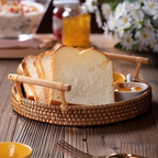 Handcrafted Rattan Serving Tray — main product photo