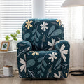 Floral Recliner Sofa Cover — product close-up