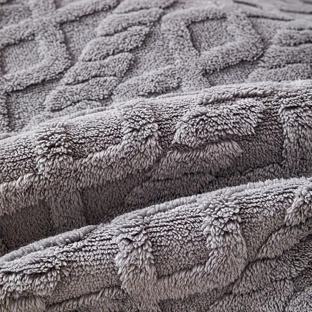 Diamond Pattern Recliner Slipcover — product in use