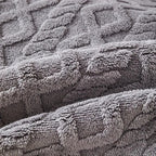 Diamond Pattern Recliner Slipcover — product in use