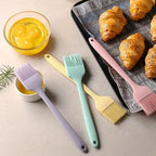 Flexible Silicone Spatula Set — product in use