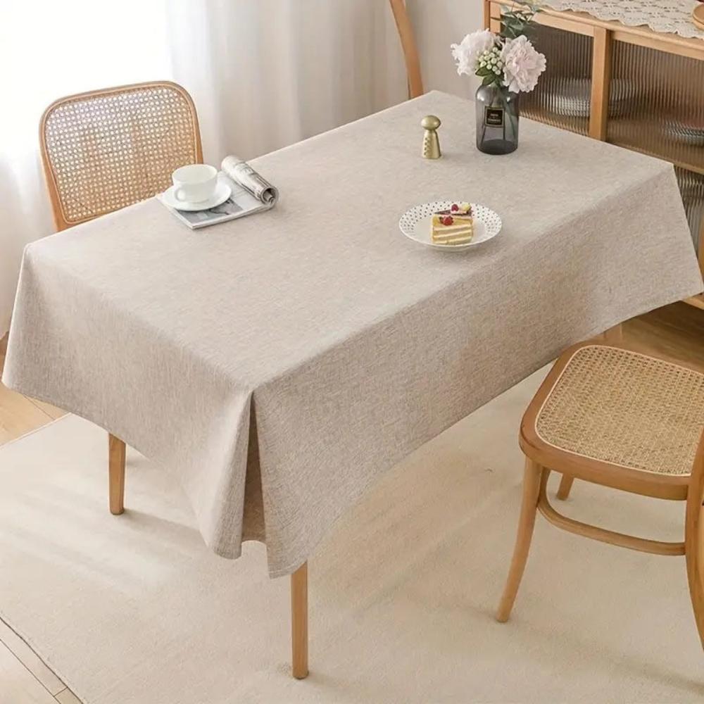 Minimalist Dining Tablecloth — alternate angle view