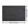 Chevron Ridges Non-Slip Door Mat — material texture close-up