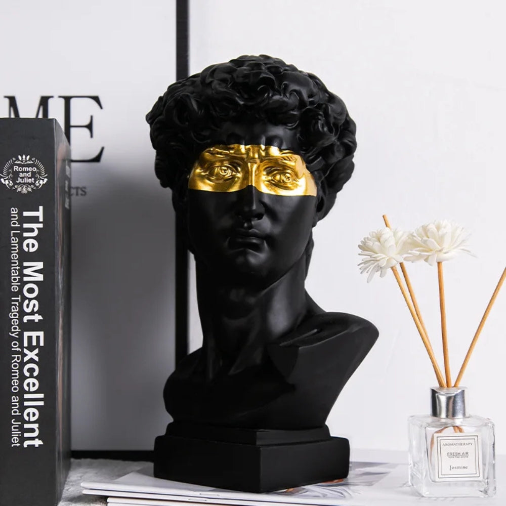 Renaissance-Inspired David Art Sculpture — product feature detail