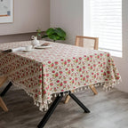 European Pastoral Small Floral Tablecloth — main product photo