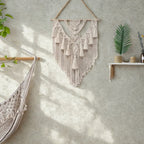 Fringed Geometric Wall Hanging Macrame — main product photo