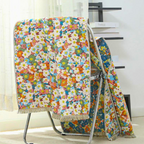 Opulent Flora Reversible Towel — product close-up