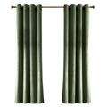 Elegant Soft Velvet Curtain Drapes — alternate angle view
