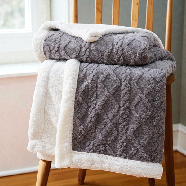 Sherpa Fleece Throw