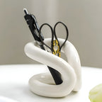 Nordic Knot Ceramic Holder — product detail view
