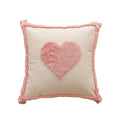 Tassel-Trimmed Boho Floral Cushions — product close-up