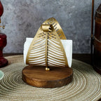 Iron Leaf Shape Tissue Holder — product close-up