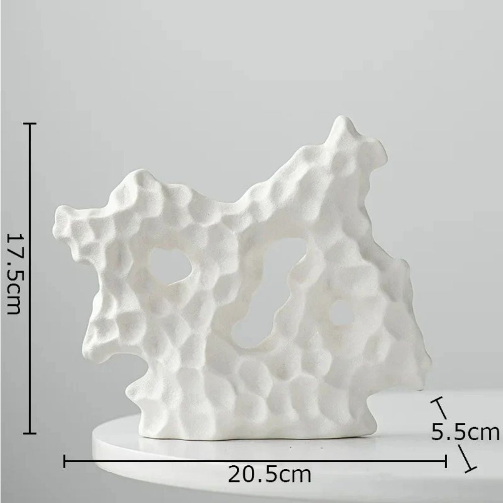 Ceramic Coral Sculpture — additional view