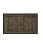 Mandala Patterned Door Mat — lifestyle shot