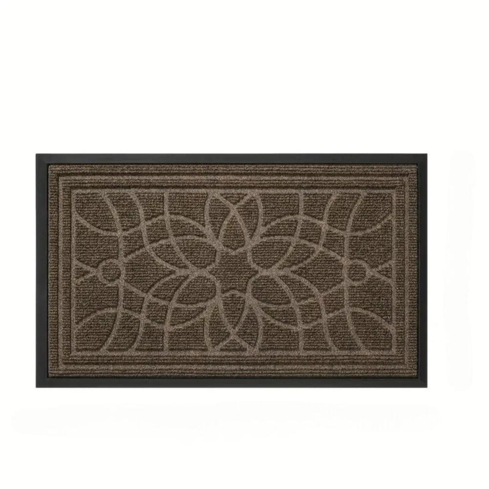 Mandala Patterned Door Mat — lifestyle shot