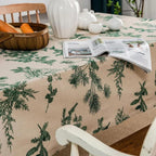 Pine Grove Cotton Dining Cloth — product detail view