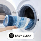 Seaside Ocean Waves Non-Slip Bathroom Mat — product in use