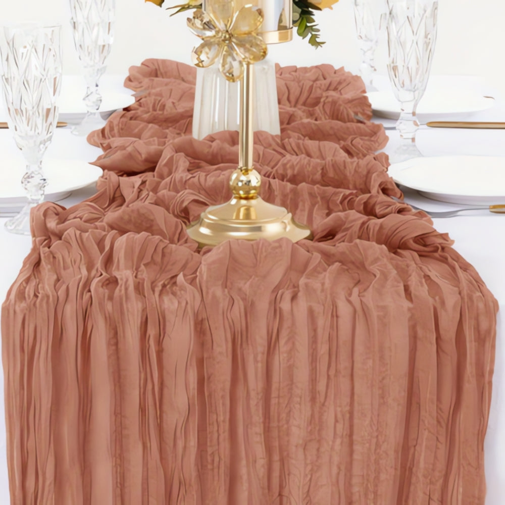 Cheesecloth Table Runner — product feature detail