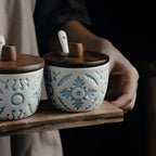 Ceramic Spice Jars Set — product in use