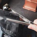Seal & Scoop Coffee Spoon — product in use