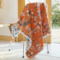 Lacey Botanical Cotton Bath Towel — alternate angle view