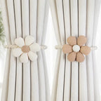Delicate Flower Magnetic Curtain Tie Back | 2Pcs Set — main product photo