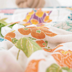 Blossom Bay Breathable Cotton Coverlet — product detail view