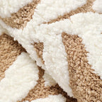 Zyphire Leaf Pattern Bath Mat — product in use