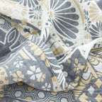 Joyful Haven Four-Layer Cotton Blanket — product in use