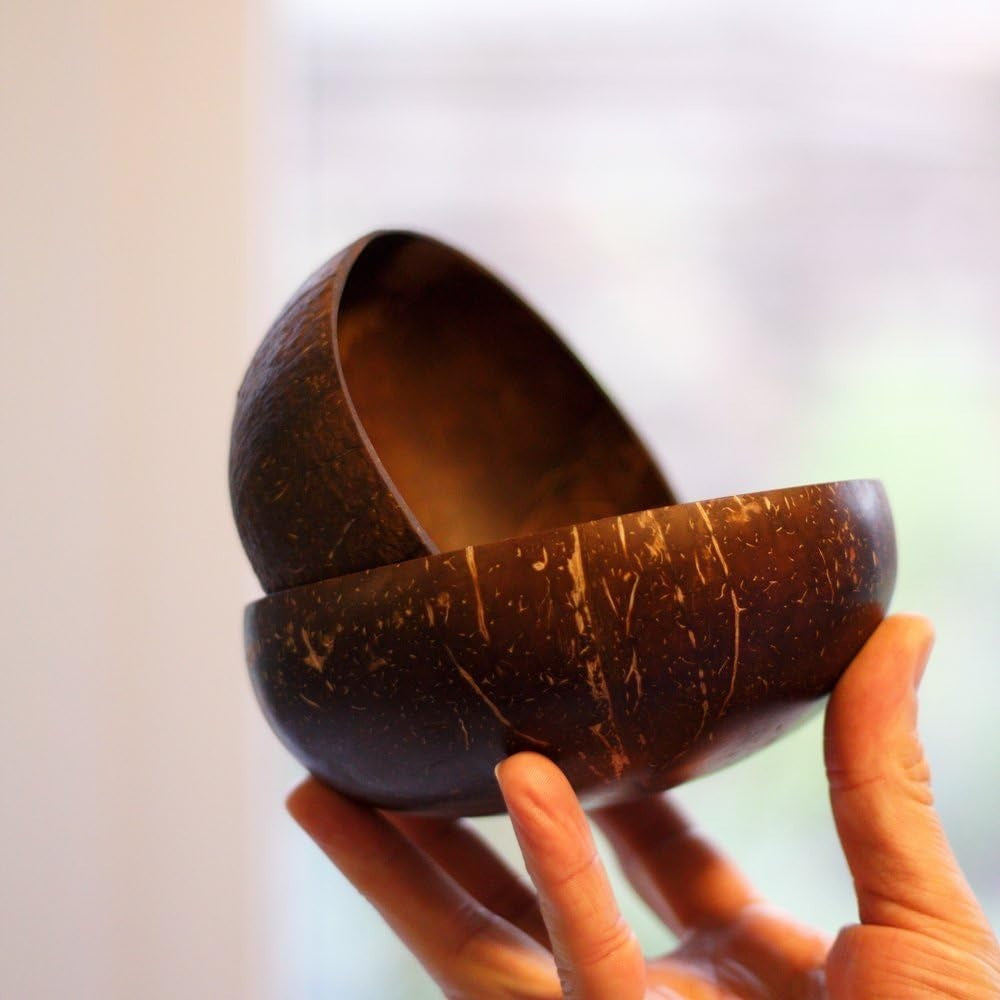 Handcrafted Coconut Bowls — product close-up